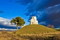 Chapel on green hill, Nin, Dalmatia