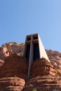 Chapel of the Holy Cross in Arizona Royalty Free Stock Photo