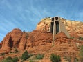 Chapel of the Holy Cross in Sedona, Arizona Royalty Free Stock Photo