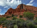 Chapel of the Holy Cross in Sedona, Arizona Royalty Free Stock Photo