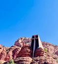 The Chapel of the Holy Cross, Sedona Arizona USA Royalty Free Stock Photo