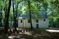 Irmgardis chapel in the forest in Suechteln, Viersen Royalty Free Stock Photo