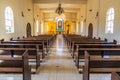 Chapel of the Iglesia Mission Church in Todos Santos Royalty Free Stock Photo