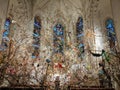 Chapel inside the castel of Chaumont sur Loire. Royal Castle of Chaumont in Loire Valley, France Royalty Free Stock Photo