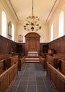 The Chapel inside the Wren Building