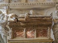 Chapel of Ivan Trogirski in Trogir medieval town in Dalmatia Croatia UNESCO World Heritage Site Old city and building detail Royalty Free Stock Photo