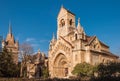 The Chapel of Jak in Vajdahunyad Castle is a functioning Catholic chuch, located in Budapest Royalty Free Stock Photo