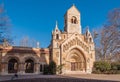 The Chapel of Jak in Vajdahunyad Castle is a functioning Catholic chuch, located in Budapest Royalty Free Stock Photo