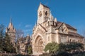 The Chapel of Jak in Vajdahunyad Castle is a functioning Catholic chuch, located in Budapest