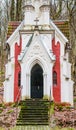 Chapel of Laska - The director of the local theatre Julius Laska had this chapel built in 1909 in memory of his Royalty Free Stock Photo