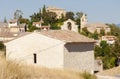 chapel with lavender field, Plateau de Valensole, Provence, France Royalty Free Stock Photo