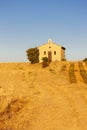chapel with lavender field, Plateau de Valensole, Provence, France Royalty Free Stock Photo