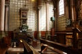 Chapel of lord Saint Jose in Cathedral, Leon, Guanajuato. Side view