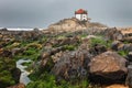 The Chapel of Lord of the Stone, 17th century, is located in the Beach of Miramar, parish of Gulpilhares, county of Vila Nova de