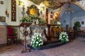 Chapel Madonna della Rocca near Taormina at Sicily, Italy