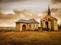 Chapel Maria Rast in Czech republic. Royalty Free Stock Photo