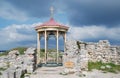 Chapel in the middle of ancient ruins