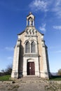 Chapel of mont Brouilly in Beaujolais