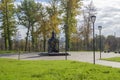 Chapel-monument to the victims of the Great Patriotic War. Victory Park. Orel city. Royalty Free Stock Photo