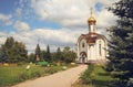 The chapel of the Nativity of Christ in Togliatti Royalty Free Stock Photo