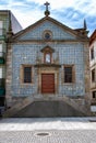 The Chapel of Our Lady of Mercy (Capela de Nossa Senhora da Piedade) on the banks of the Duoro River in Porto