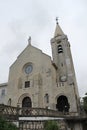 Chapel of Our Lady of Penha. Our lady penha hill church in Macau China Royalty Free Stock Photo