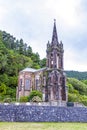 Chapel of Our Lady of Victories on Sao Miguel island, Azores, Portugal Royalty Free Stock Photo