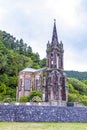 Chapel of Our Lady of Victories on Sao Miguel island, Azores, Portugal