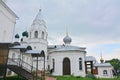 Chapel Pillar and Nikitsky cathedral in Nikitsky Monastery