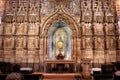 Chapel of the Relic of the Holy Grail inside Valencia Cathedral, Holy Chalice, Spain