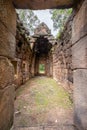 Front entrance of Prasat Ta Muean Royalty Free Stock Photo