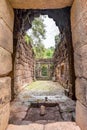 Rear entrance of Prasat Ta Muean Royalty Free Stock Photo