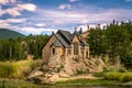 Chapel at the Rock in Allenspark, Colorado Royalty Free Stock Photo