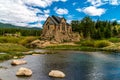 Chapel at the Rock in Allenspark, Colorado Royalty Free Stock Photo