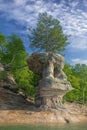 Chapel Rock, Pictured Rocks National Lakeshore Royalty Free Stock Photo