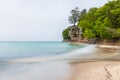 Chapel Rock, Pictured Rocks National Lakeshore Royalty Free Stock Photo