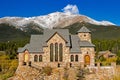 St. Malo Church, Allenspark, Colorado Royalty Free Stock Photo