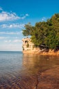 Chapel Rock, Upper Peninsula, Michigan, USA Royalty Free Stock Photo