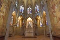 Chapel, Episcopal Palace of Astorga, LeÃÂ³n, Spain. Royalty Free Stock Photo