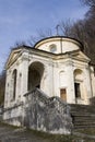 Chapel at sacro monte of varese Royalty Free Stock Photo