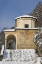 Chapel of sacro monte, varese Royalty Free Stock Photo