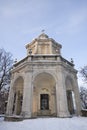 Chapel of sacro monte, varese Royalty Free Stock Photo