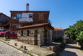 Chapel of Saint Constantine the Great and Saint Helena of Constantinople of an ancient seaside town on the Black Sea Bulgarian Bla