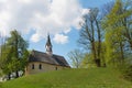 Chapel saint georg at weinberg hill schliersee Royalty Free Stock Photo