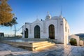 Chapel Saint George`s on top of Mount Lycabettus in Athens, Greece Royalty Free Stock Photo
