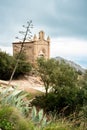 Chapel of Saint Joan, Monserrat, Catalonia Mountains Spain Royalty Free Stock Photo