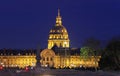 Chapel of Saint-Louis-des-Invalides 1679 in Les Invalides National Residence of Invalids complex, Paris, France Royalty Free Stock Photo