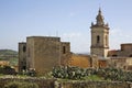 Chapel of San Giuseppe and Cathedral of Assumption in Victoria. Gozo island. Malta