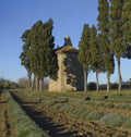 Chapel of San Guido, Bolgheri, Tuscany, Italy Royalty Free Stock Photo