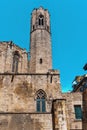 Chapel of Santa Agatha in Barcelona, Spain is a Gothic building dating from 1302, located in the Plaza del Rey in the center of